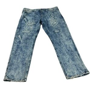 Jordan Craig Legacy Edition Artisan Series Jeans 42x32 Acid Wash Distressed